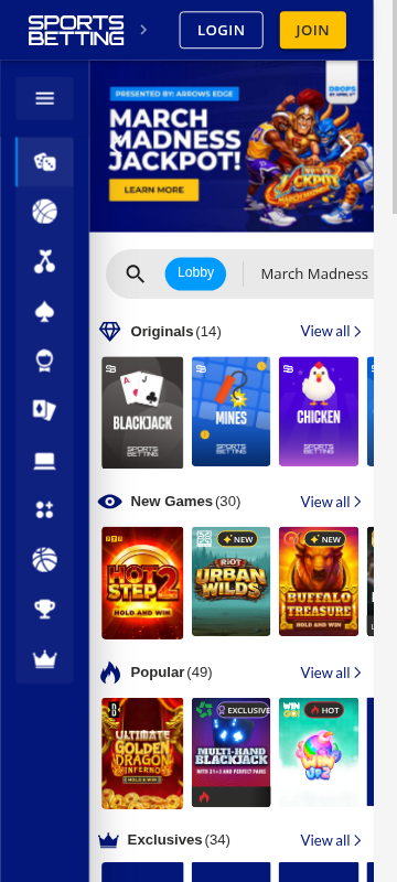 Sportsbetting.ag mobile